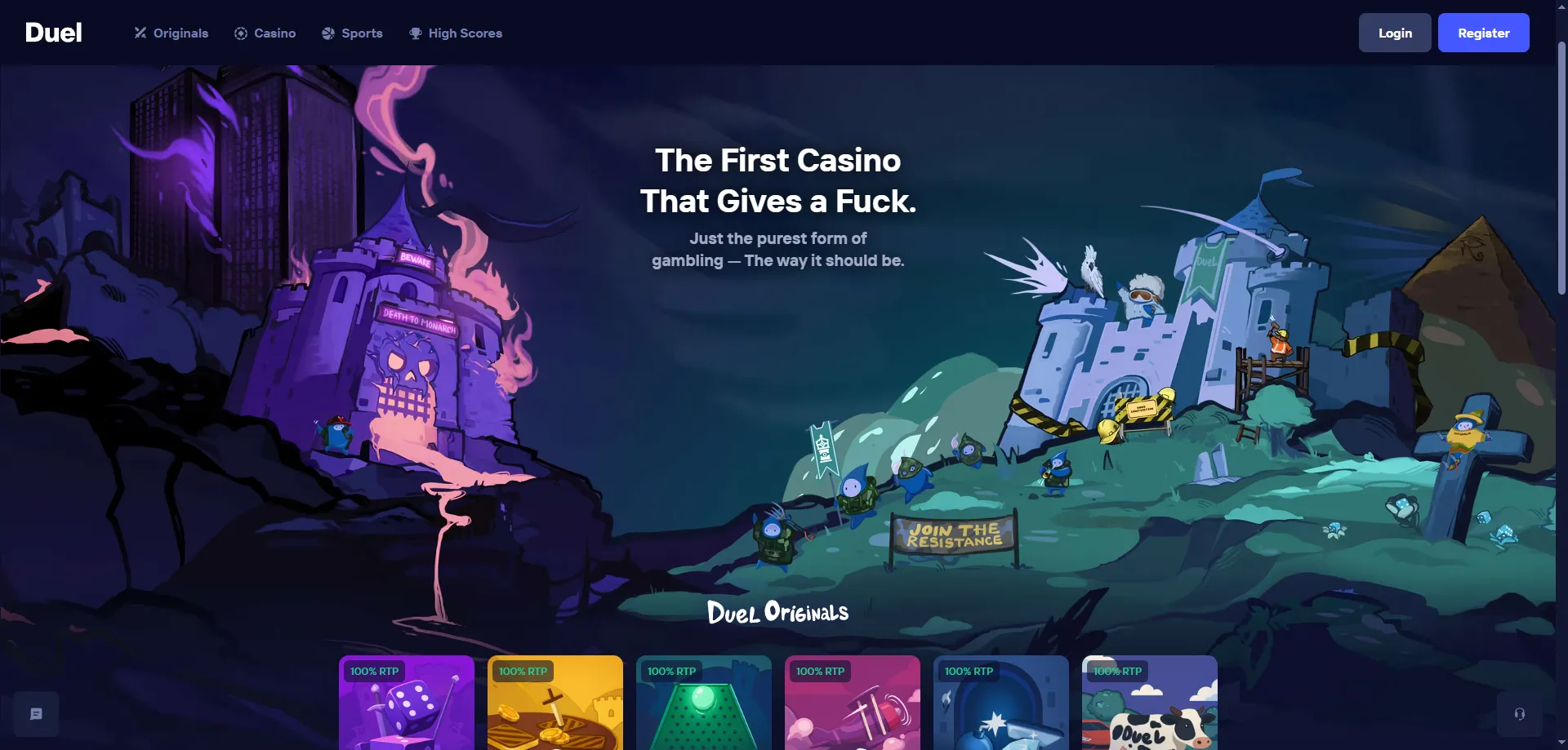 Opciones de acceso y recuperación de cuenta en Duel Casino